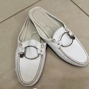 White Leather Women's Tod’s size 10